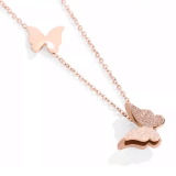 shop online in singapore for Original Minimalist Butterfly Necklace