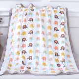 shop online in singapore for Class A Infant 4-Layer 110x110cm Fine Combed Cotton Summer Towel/Blanket