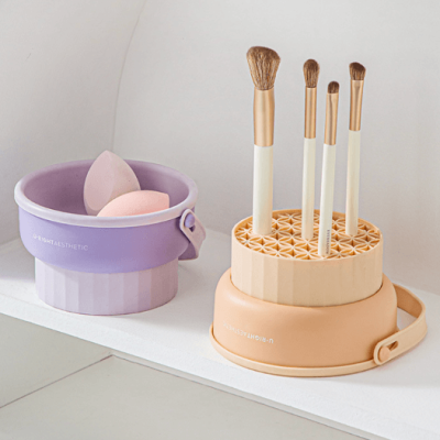 Makeup Tool Cleaning, Drying and Storage Bowl