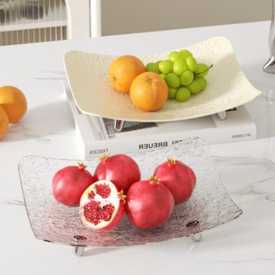 Healthy Material Glacier Texture Fruit Plate