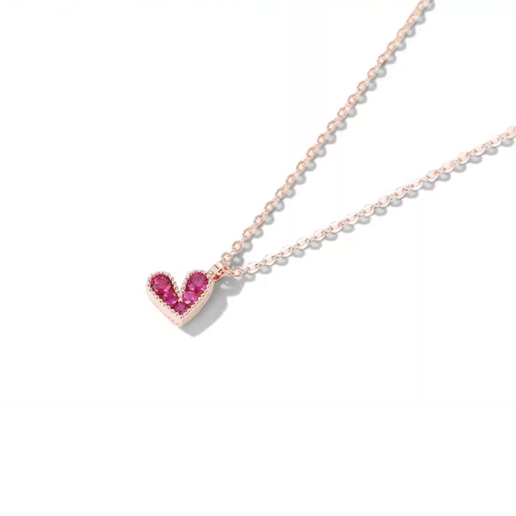 Original Sweetheart Girls’ Heart-Shaped Necklace