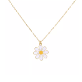 shop online in singapore for Original Daisy Pendant Collarbone Necklace