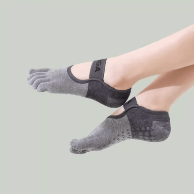 Professional Non-slip Breathable Five-Toe Yoga Socks