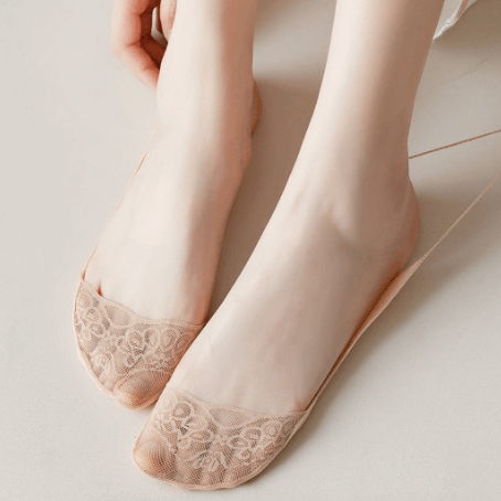 Lace invisible sale socks