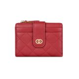 shop online in Singapore for Classic Chanel-Style Zip Coin Purse