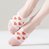 shop online in singapore for 5pcs Japanese Style Invisible Non-slip Cotton Boat Socks