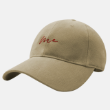 shop online in singapore for Soft-Top Minimalist Embroidered Baseball Cap