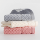 shop online in singapore for 3pcs Thick Pure Cotton Absorbent Towels